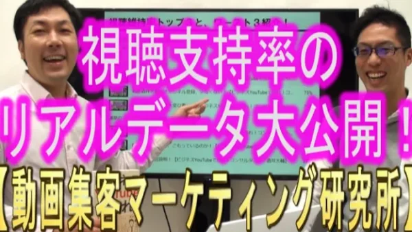 YouTubeで超大切な【視聴維持率】の、リアルデーター大公開