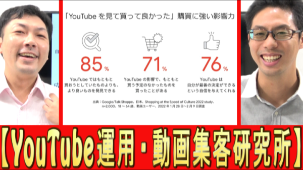 YouTube活用、商品購入に繋がってる？