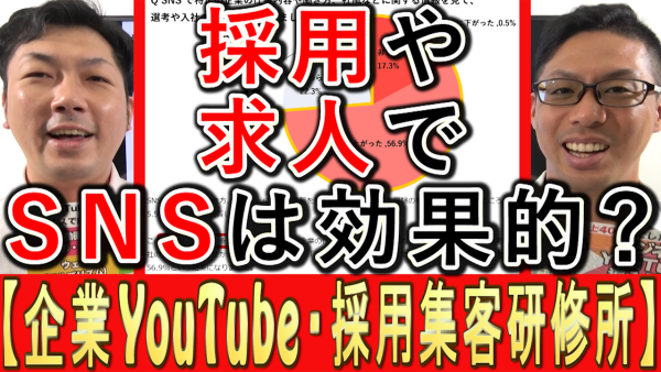 採用・求人活動で、ＳＮＳは効果的？