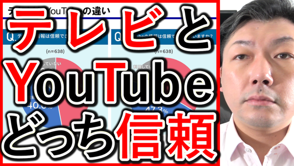 テレビとYouTubeどっちが信頼できるか、6メディア調査結果！