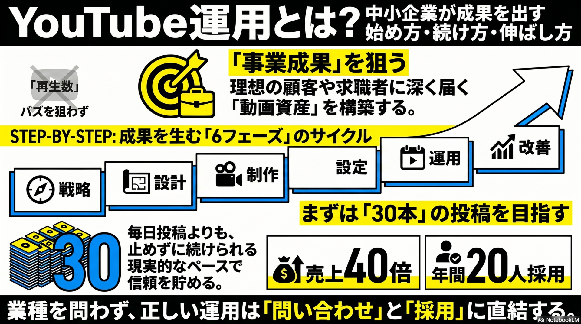 YouTube運用とは？企業の始め方・伸ばし方完全ガイド
