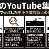 士業のYouTube集客術【中小企業診断士が30本で受注した実例で解説】