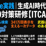 Claude実践｜生成AI時代のSEO・LLMO対策研修【ITCA公式】